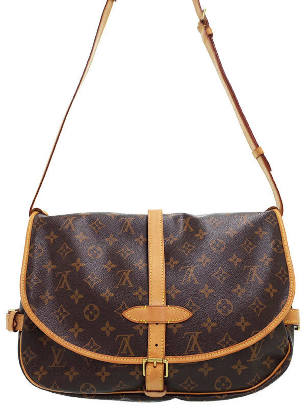 Louis Vuitton Monogram Saumur Shoulder Bag